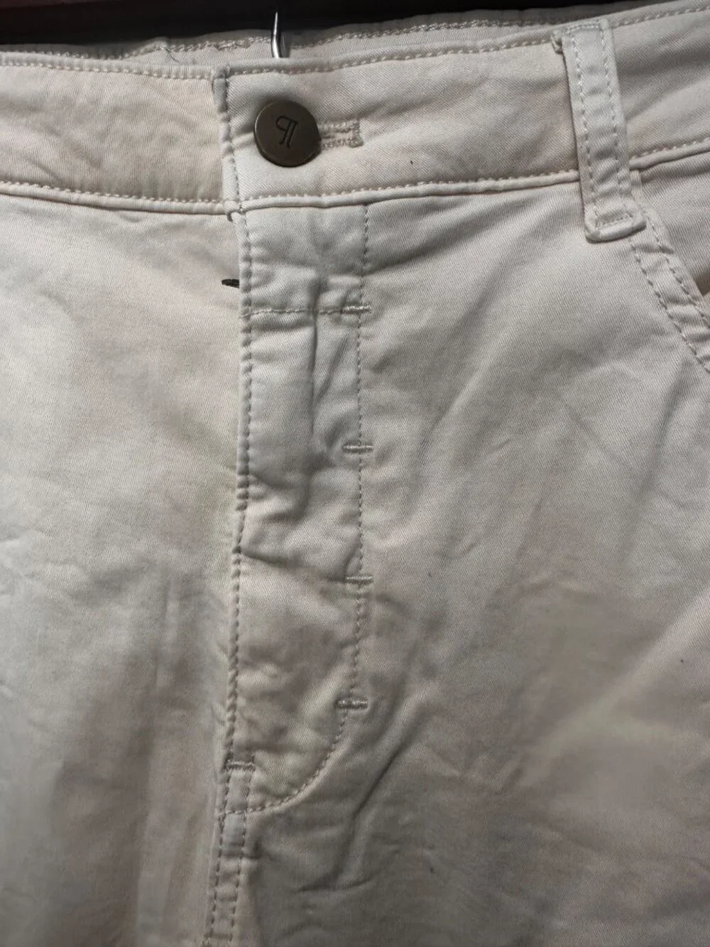 Anthropologie Mid Rise Classic Bermuda Shorts Jorts 28 Butter Yellow Baggy Y2K